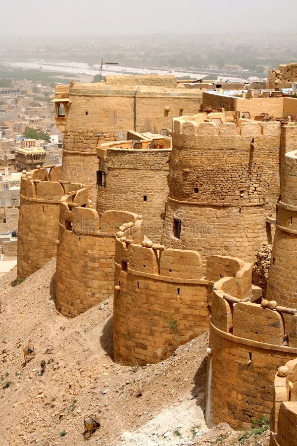 Jaisalmer, Rajastan stock image_ Image of royal, castle – 563247